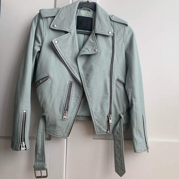All Saints Jackets & Blazers - All Saints leather jacket